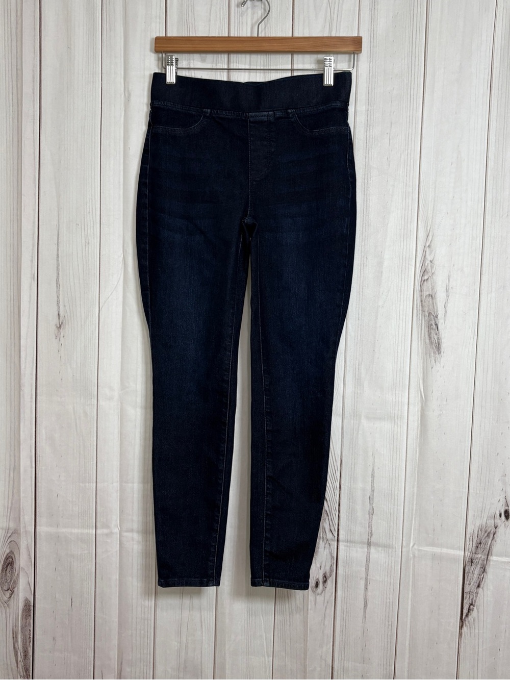 Talbots Dark Wash Pull On Denim Jeggings